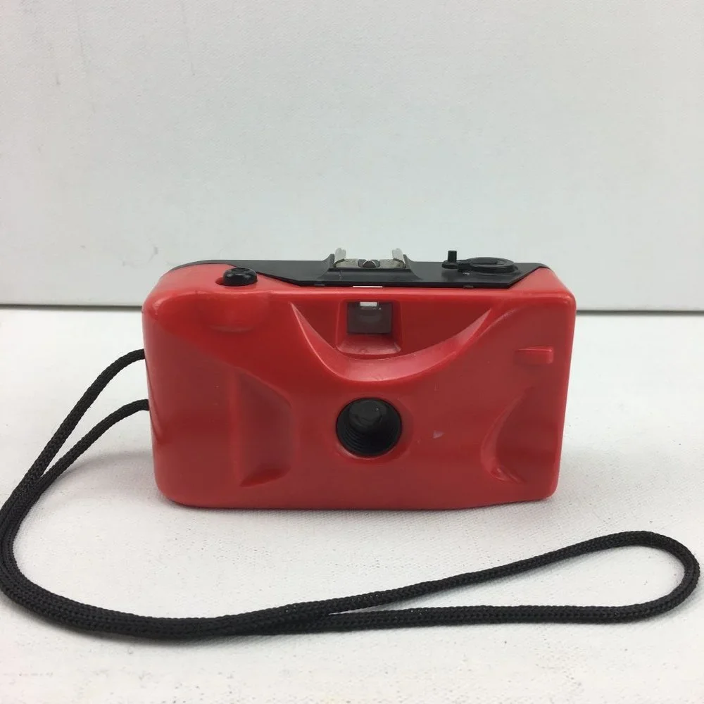 Vintage Red Camera 35mm Film Strip Wrist Strap